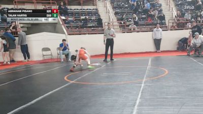75_B lbs Consolation - Abraham Pisano, Hopewell vs Talan Hartig, Chartiers-Houston