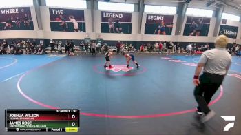 92 lbs Cons. Round 3 - James Rose, Stephenville Wrestling Club vs Joshua Wilson, Vici Wrestling Club
