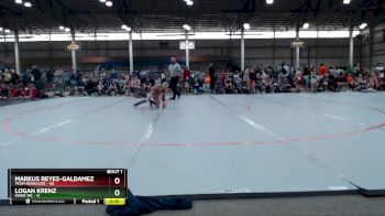 92 lbs Round 1 (4 Team) - Markus Reyes-Galdamez, Team Renegade vs Logan Krenz, Hawk WC