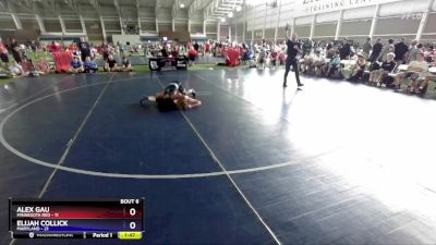 120 lbs Round 2 (8 Team) - Alex Gau, Minnesota Red vs Elijah Collick, Maryland