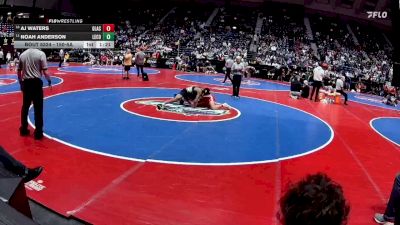 150-5A Semifinal - Noah Anderson, Lee County vs AJ Waters, Glynn Academy