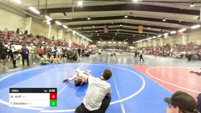 116 lbs Consi Of 8 #1 - West Huff, La Veta vs Tabyr Gonzalez, No Team