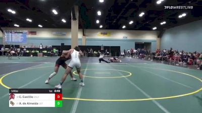 141 lbs Consi Of 16 #2 - Carmello Castillo, UNLV vs Alex De Almeida, Central Florida