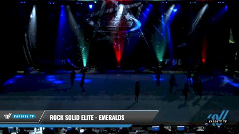 Rock Solid Elite - Emeralds [2021 L1 Youth - D2 - Small - A Day 2] 2021 The U.S. Finals: Pensacola