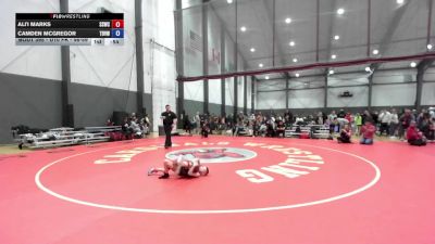 U10 FK - 56-59 Champ. Round 2 - Ali'i Marks, Sua Sponte Wrestling Club vs Camden McGregor, The Base Vancouver Wrestling