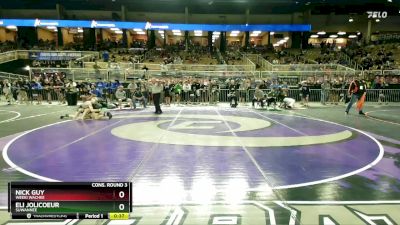 106 1A Cons. Round 3 - Nick Guy, Weeki Wachee vs Eli Jolicoeur, Suwannee