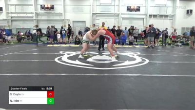 E-285 lbs Quarterfinal - Sean Doyle, OH vs Noah Iobe, MI