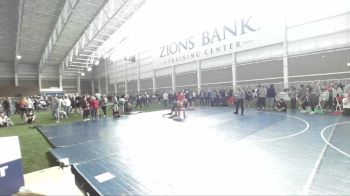 120 lbs Cons. Round 1 - Bryson Fullmer, Springville vs Boston Richins, Lehi