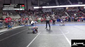 55 lbs Cons. Round 2 - Locke Korobka, Phillipsburg vs Marquis Barnett Jr., Thunderbird