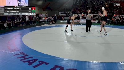 5A 138 lbs Quarterfinal - Niamiah Naranjo, Minico vs Luke Johnson, Columbia
