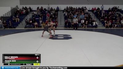 106 lbs Semifinal - Mason Box, Canyon vs Kelly Brown, West Torrance