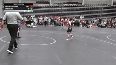 52 lbs Round 1 (8 Team) - Kade Jefferson, Grundy WC Black vs JJ Seward, Virginia Slaughterhouse