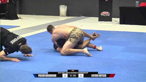 Hayden Bryson vs Pakorn Noiardharn 2025 ADCC Asia & Oceania Championship