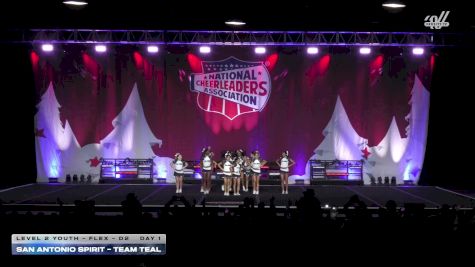 San Antonio Spirit - Team Teal [2025 L2 Youth - Flex - D2 Day 1] 2025 NCA Holiday Classic