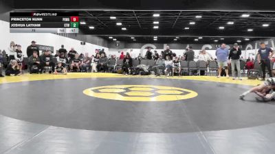 70 lbs Quarterfinals (8 Team) - Princeton Nunn, POWA vs Joshua Latham, CT Whale