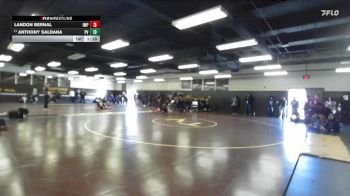 132 lbs Champ. Round 1 - Anthony Saldana, Paloma Valley vs Landon Bernal, Imperial