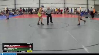 130 lbs Round 2 (6 Team) - Shawn Rounsaville, Oklahoma Storm vs Raul Rodriguez, Maryland Gold