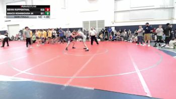 133 lbs Semifinal - Devin Ruppenthal, Patriots Wrestling Club-MS vs Bruce Rohrbough Jr, WV Lunatics-MS