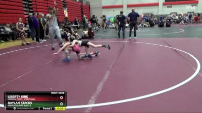 55 + 60 EXO 1st Place Match - Liberty Kirk, Lincoln Youth Wrestling vs Raylan Stacks, Andalusia Mat Bully`s