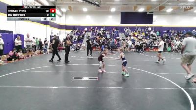 45/50 Round 2 - Joy Bufford, White Knoll vs Parker Price, Grizzlies Wrestling Club