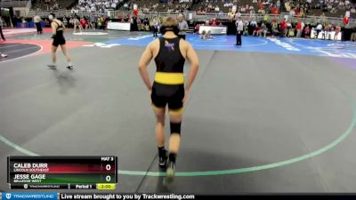 Champ. Round 1 - Caleb Durr, Lincoln Southeast vs Jesse Gage, Bellevue West