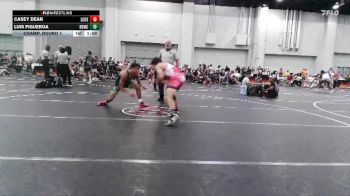 135 lbs Champ. Round 1 - Casey Dean, Long County High School vs Luis Figueroa, Bulloch Bandits Wrestling Club