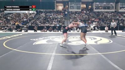 140 lbs 1st Place Match - Amari Purnell, Stephen Decatur vs Sophia Hodges, Northeast (AA)