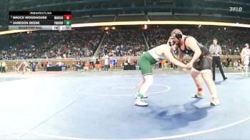 D4-285 lbs Quarterfinal - Brock Woodhouse, Marcellus vs Jameson Beebe, LeRoy Pine River
