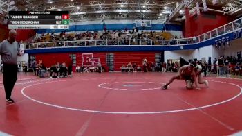 190 lbs Quarterfinal - Aiden Granger, Hobart vs Ben Fedorchak, Valparaiso