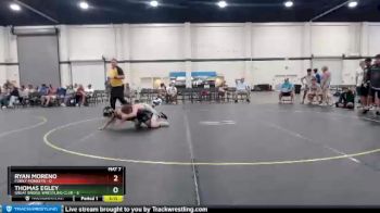 117 lbs Round 1 (6 Team) - Ryan Moreno, Funky Monkeys vs Thomas Egley, Great Bridge Wrestling Club