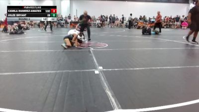 55/62 Round 3 - Camila Ramirez-Amates, Team Aggression Wrestling Club vs Jolee Bryant, Oklahoma Mafia