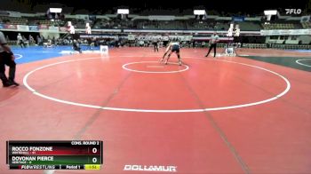 150 lbs Semis & Wb (16 Team) - Rocco Fonzone, Whitehall vs Dovonan Pierce, Heritage