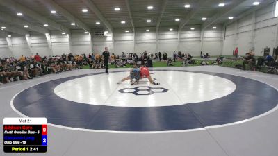 125 lbs Addison Gore, North Carolina Blue vs Cameron Leng, Ohio Blue
