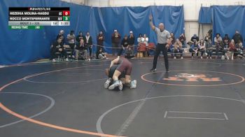 125 lbs Champ. Round 1 - Hezekia Molina-Hagdu, Albright College vs Rocco Monteferrante, Alvernia University