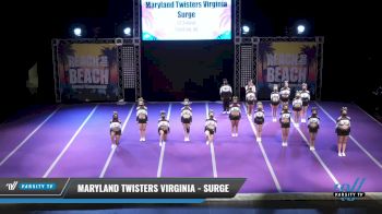 Maryland Twisters Virginia - Surge [2021 L2 Senior Day 1] 2021 ACDA: Reach The Beach Nationals