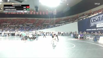 4A Boys 165 lbs Quarterfinal - Griffin Copple, Cascade Boys vs Aaron Sinnott, Marshfield Boys