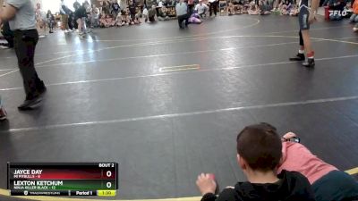 95 lbs Round 1 (6 Team) - Jayce Day, Mi Pitbulls vs Lexton Ketchum, Ninja Killer Black