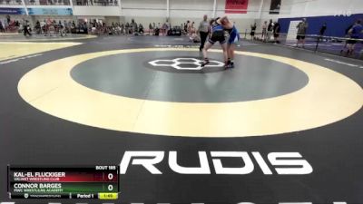 172 lbs Round 1 - Kal-El Fluckiger, Valiant Wrestling Club vs Connor Barges, MWC Wrestlilng Academy