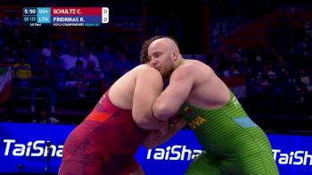 130 kg 1/8 Final - Cohlton Michael Schultz, United States vs Romas Fridrikas, Lithuania