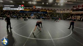 165 lbs Semifinal - Jackson Barron, Shakopee vs Liam Kelly, Chicago (Mt. Carmel)