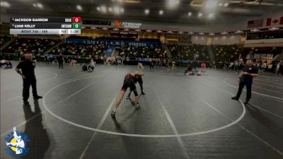 165 lbs Semifinal - Jackson Barron, Shakopee vs Liam Kelly, Chicago (Mt. Carmel)