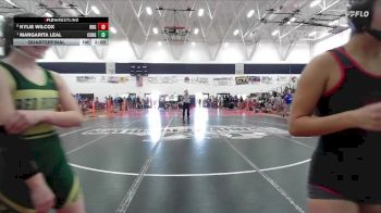 Girls 132 lbs Quarterfinal - Margarita Leal, Corning Girls vs Kylie Wilcox, Red Bluff Girls