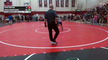 133 lbs Cons. Round 3 - Jonas DesRochers, Unattached vs Duke Wentzel, Linfield University