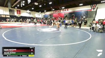 190 lbs Quarterfinal - Richie Munoz, Bishop Amat vs Noah Watkins, Temecula Valley