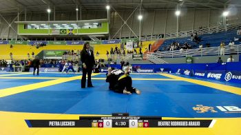 Beatriz Rodrigues Araujo vs Pietra Lucchesi 2026 Brasileiro Jiu-Jitsu IBJJF