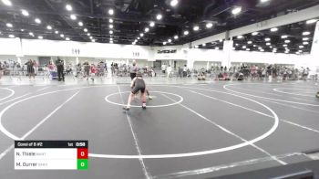 98 lbs Consi Of 8 #2 - Nixen Thiele, Mantanona TC vs Maximus Durrer, Oakdale, Wrestling