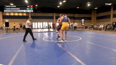 285 lbs Consi Of 4 - David Szuba, Arizona State vs Luke Rasmussen, South Dakota State