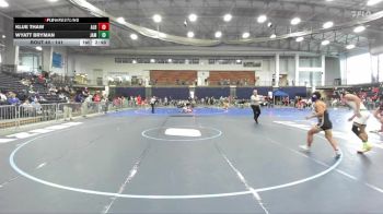 141 lbs Champ. Round 1 - Wyatt Bryman, Jamestown vs Klue Thaw, Albany