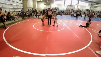 90 lbs Rr Rnd 5 - Zayne Chappell, Pryor Tigers vs Jason Looper, Warner Eagles Youth Wrestling