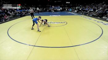 I-110 lbs 1st Place Match - Ethan Andreula, Long Beach vs Xavier Seabury, North Babylon